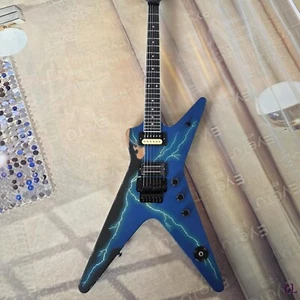 US Customized 335 brown electric guitar with 2H pickups and silver accessories - Picture 1 of 12