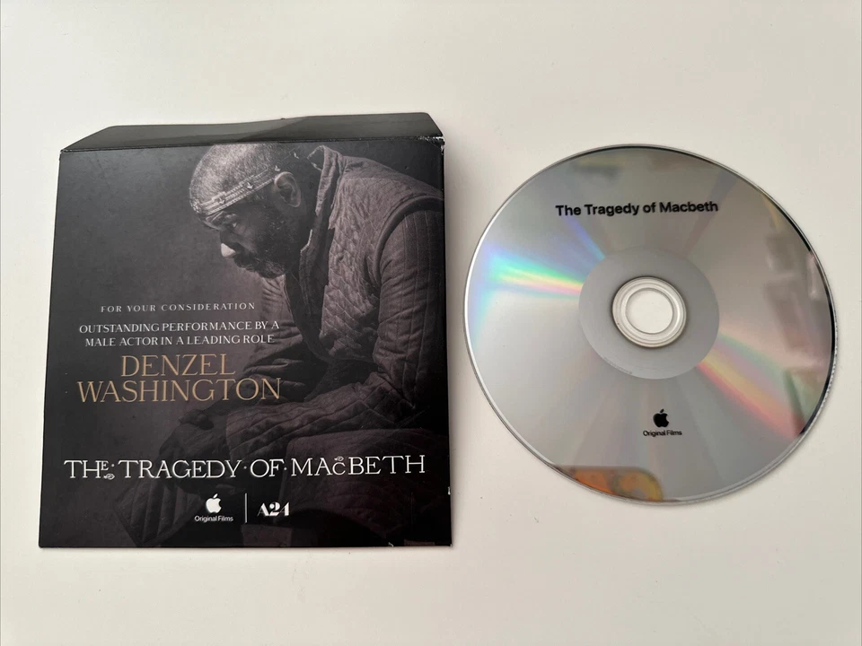 The Tragedy of Macbeth FYC Awards Screener Denzel Washington Apple Original Film Foto 1 de 1