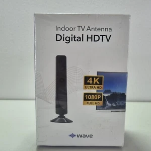Antenna TV da Interno Digitale HDTV - Wave - Nuova Sigillata + POSTA GRATIS - Foto 1 di 10