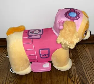 HTF Jr. Paw Patrol Skye 6V Peluche Cavalcabile Giocattolo per Bambini di Huffy - Foto 1 di 8