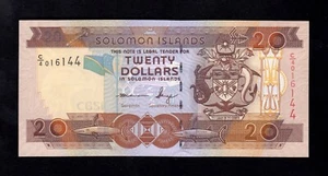 F.C. ISLAS SALOMON SOLOMON ISLANDS , 20 $ 2006 , S/C- ( AUNC ) , P.28 . - Imagen 1 de 2