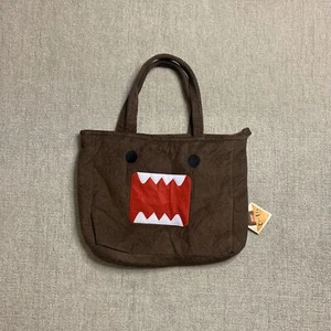 Bolso de Mano Domo Kun Hombro Felpa 13.5 in Mascota Oficial Raro - Imagen 1 de 8