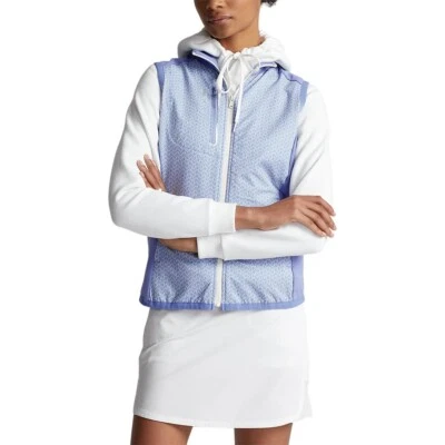 RLX Ralph Lauren Golf Vest Women's Size XS Blue Full Zip Wicking Sleeveless - Image 1 of 4