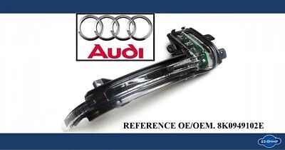 Freccia specchietto originale destra per Audi A4 A5 Q3 8K0949102E 8K0949102 - Immagine 1 di 4