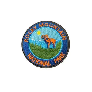 Rocky Mountain National Park Patch, Iron On/Sew On - Picture 1 of 1
