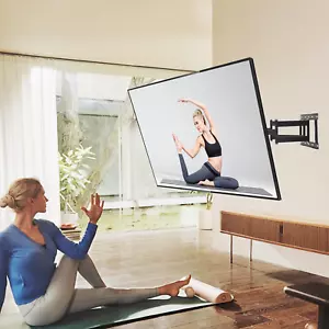 TV Wandhalterung 90 Zoll Wandhalter LCD LED Fernseher Schwenkbare Neigbare 80 kg - Bild 1 von 12