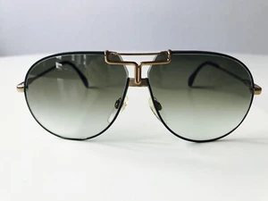 Vintage CAZAL 731 Col 350 Green Titanium W.Germany Sole Oro Grande 901 - Foto 1 di 10