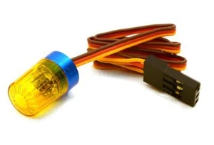 T4 Realistic Roof Top Flashing Light LED w/ 10mm Plastic Housing for 1/10 Scale - Picture 1 of 1