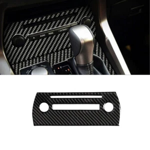 Carbon Fiber Interior Central Console CD Cover Trim For LEXUS NX200t 300h 14-19 - Picture 1 of 12