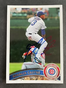 2011 Topps SIGNED: Starlin Castro, CUBS #247 - Picture 1 of 1