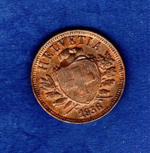 SVIZZERA 1936 2 RAPPEN QUALITA' QUASI FDC - Foto 1 di 2