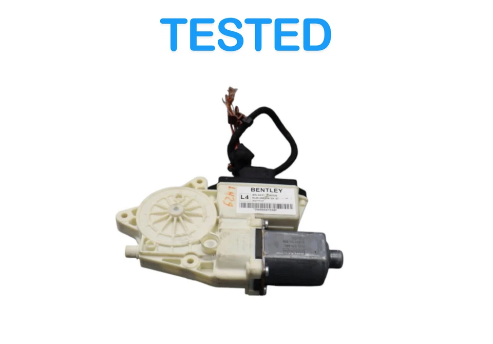 07-18 Bentley Continental GTC Front Right Side Door Window Regulator Motor Oem - Image 1 of 4