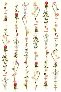 Eijffinger Tapete 341087 Pip Studio 3 Wandpaneele beige bunt Blumen Blüten Vlies - Bild 1 von 2