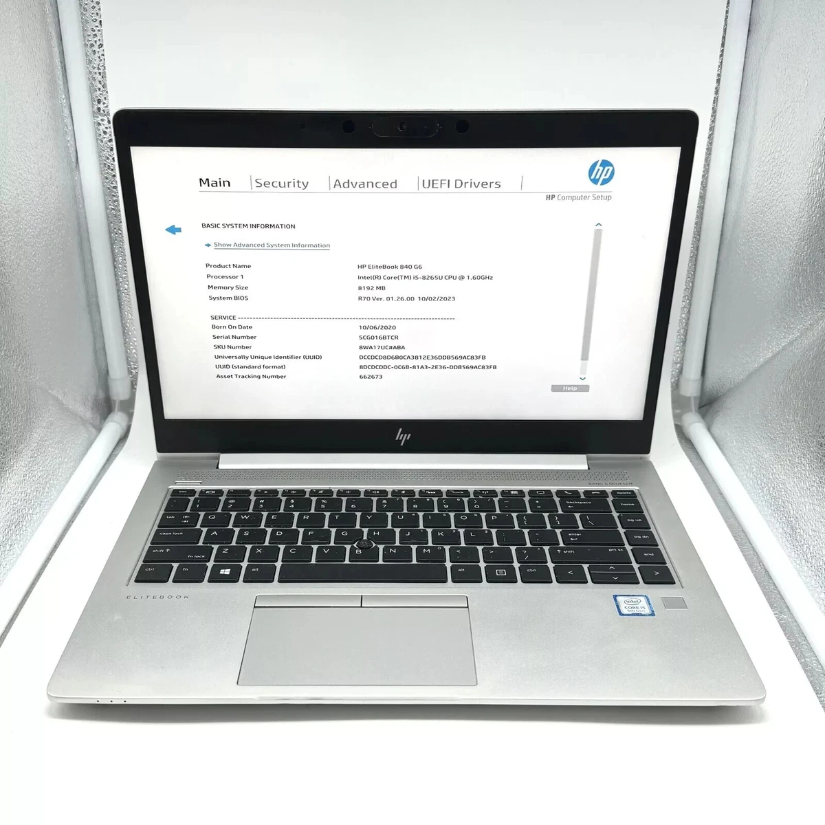 HP Intel Core i5 8th Gen. PC Laptops & Netbooks 14-14.9 in Screen