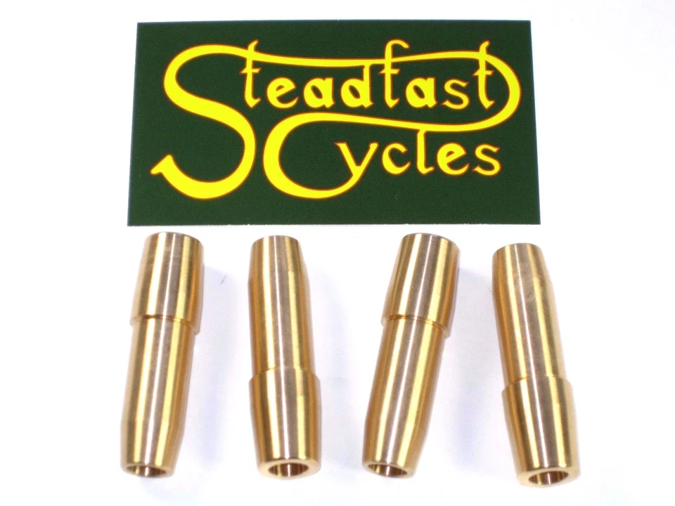 JUEGO GUÍA VÁLVULA BSA A50 A65 principios de 1970 68-0809 2,002 sobre guías HECHO EN EE. UU. Foto 1 de 1