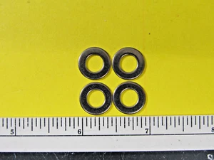 YAMAHA APEX XTX AT1 AS2C YFM660 NOS OEM PLATE WASHER 92990-06200-00 PACK OF 4 jh - Picture 1 of 4
