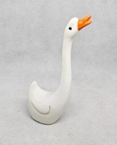 Vintage 4 Zoll Porzellan Langhals Schwan Figur - Bild 1 von 3