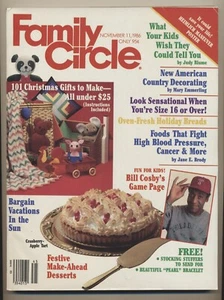 Family Circle Magazine Nov 11, 1986 Vol 99 #15 Christmas Bill Cosby - Picture 1 of 3