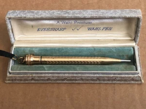 Antique 1920's Wahl Eversharp Gold Filled Ring Top Pencil In Original Box - Picture 1 of 15