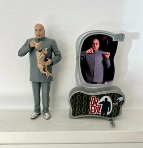 Vintage 1999 Dr. Evil 6" + Mr. Bigglesworth Actionfigur Austin Powers McFarlane - Bild 1 von 2