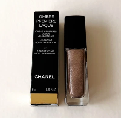 Sombra de ojos líquida de larga duración Chanel Ombre Premiere Laque 28 DESERT WIND (metálica) Foto 1 de 3