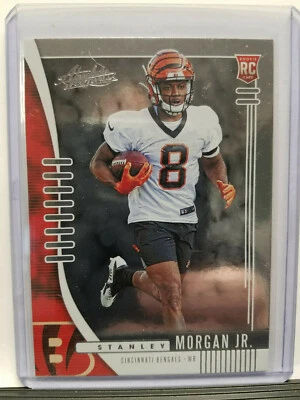 Stanley Morgan Jr 2019 Absolute Football RC Rookie #198 Cincinnati Bengals QTY - Image 1 of 2
