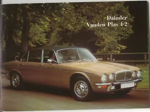 Daimler Vanden Plas 4.2 XJ original Handbook 1976 E1041/3 - Picture 1 of 1