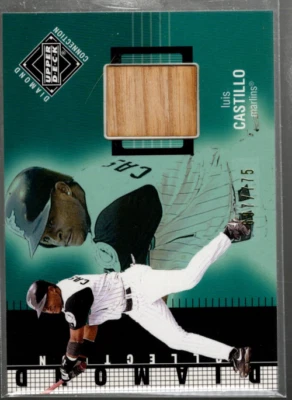 B5583- 2002 Upper Deck Diamond Connection #399 Luis Castillo DC Bat /775 - NM-MT - Image 1 of 2