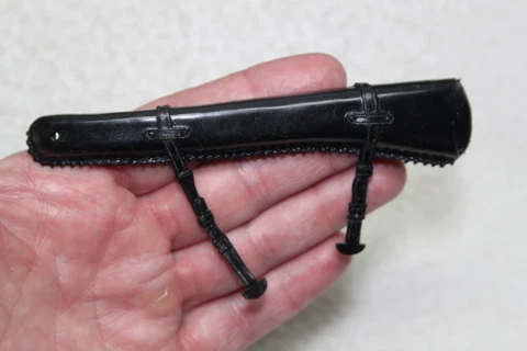 Vintage Marx Johnny West - Horse - BLACK Rifle Scabbard (1960's) Cover