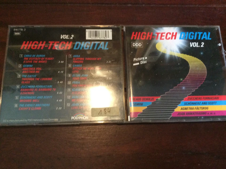 High-Tech Digital Vol.2 [CD Album]Polyphon 1988 Klaus Schulze ABBA Frida Agnetha - Bild 1 von 1