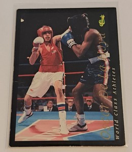 OSCAR DE LA HOYA 1992 Classic World Class Athletes TRUE ROOKIE RC #41 Boxing