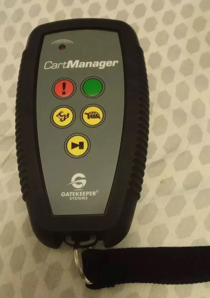 Gatekeeper Systems Cartmanager Remote Radio Control K9400 Untested See Detail