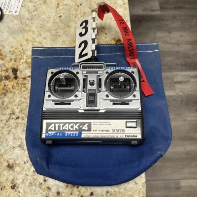 Futaba Attack-4 FP-T4NBL AM72 RC Sender - Bild 1 von 4