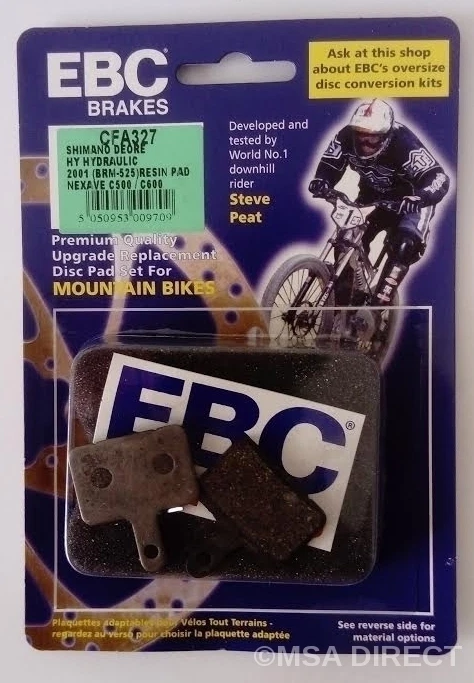 EBC - CFA327 Green Resin - Shimano Deore Fit Mini Disc Brake Pads