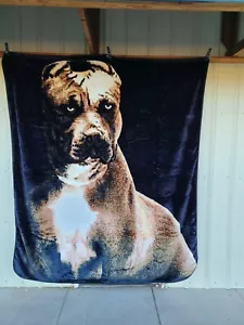 MANTA PITBULL MARRÓN TERRIER DOG BULLY QUEEN TALLA - Imagen 1 de 2