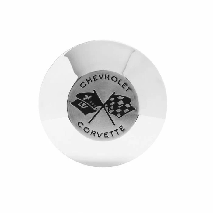 全新 Horn Button Corvette 黑色装饰零件 适合 1956 - 1962 雪佛兰 Corvette 5067 — 第 1/1 张图片