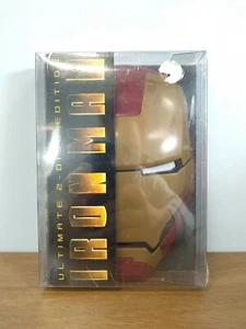 NEW SEALED 2008 TARGET EXCLUSIVE IRON MAN MASK ULTIMATE 2 DISC DVD EDITION - Picture 1 of 4