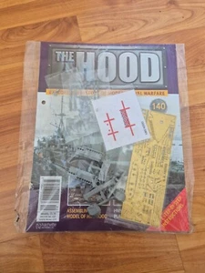 ISSUE 140 HACHETTE BUILD THE HMS HOOD MODEL SHIP 1/200 WW2 BATTLE CRUISER - Picture 1 of 2