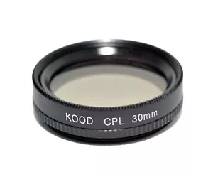 Kood 30mm Circular Polariser Filter Glass CPL Filter 30mm Polarizing Filter - Picture 1 of 6