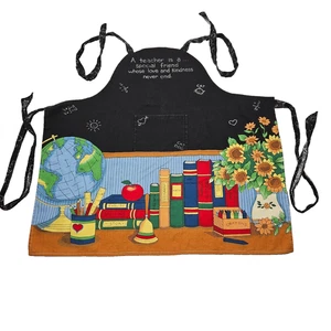 Teacher Apron "A Teacher is a Special Friend Whose Love and Kindness Never End" - Picture 1 of 13