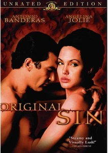 NIB Original Sin (Unrated Version) Angelina Jolie & Antonio Banderas STEAMY DVD - Imagen 1 de 1