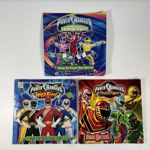 Power Rangers Vintage Bücher Konvolut 3 Stück 2006, 2002 - Bild 1 von 3