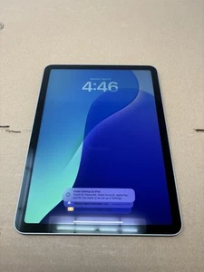 Apple A2902 MUWH3LL/A iPad Air 11" M2 256GB Wi-Fi Only 18.4 Blue Excellent COND - Picture 1 of 12
