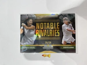 2024 Topps Graphite Monica Seles Steffi Graf 25/25 Notable Rivalries #NR-SG - Picture 1 of 2