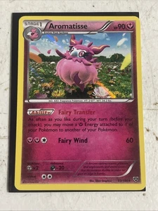 Aromatisse 93/146 Holo Rare Pokémon 2014 XY Base Set - Picture 1 of 2