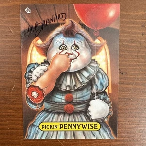 Michael Barnard Art Auto PICKIN’ PENNYWISE Trading Card Horror Stephen King IT - Bild 1 von 3