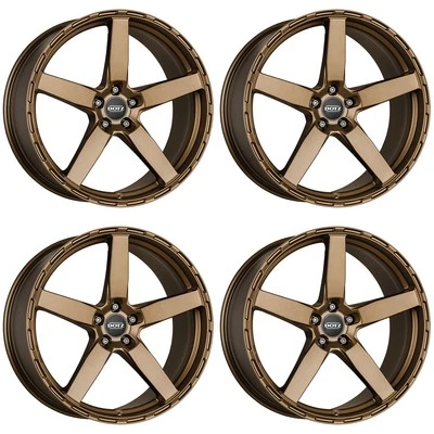 4 Felgen Dotz MarinaBay bronze 8.5Jx18 5x120 für BMW 1 2 3 4 5 X3 X4 Z3 Z4 - Bild 1 von 4