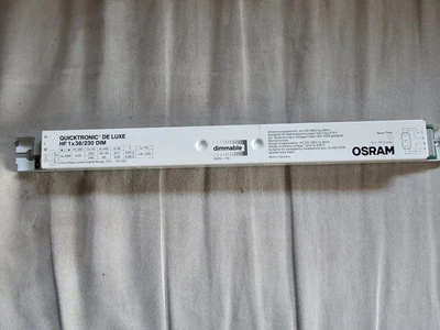 Dimmbares Vorschaltgerät: Osram Quicktronic DE LUXE  HF 1x36/230 DIM - Bild 1 von 3