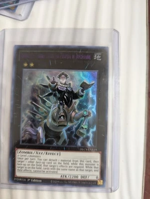 Yu-Gi-Oh! Number 45: Crumble Logos the Prophet of Demolition DLCS-EN119 NM b2/ - Image 1 of 4