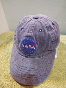 NASA blau Denim Hut bestickt Patch Made in USA by US Granite & Co Rock Solid - Bild 1 von 12